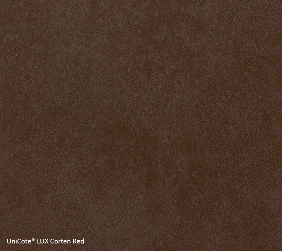 unicote_lux_steel_cortenred_metal_cladding_systems
