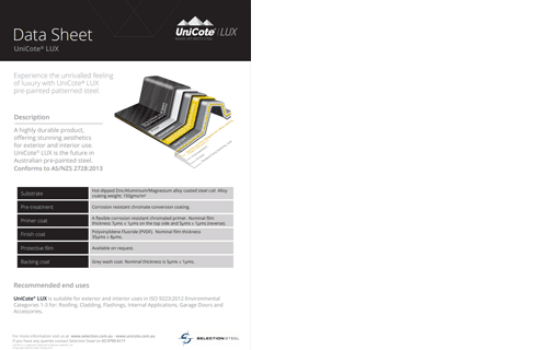 MetalCladdingSystems_unicote_lux_steel_datasheet
